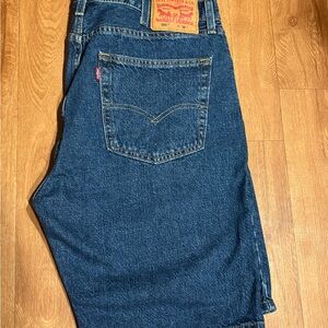 Levi's 505 Men's Dark Blue Jean Shorts